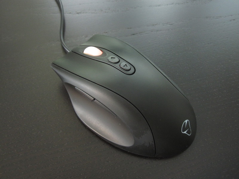 Reassembled mouse, top side